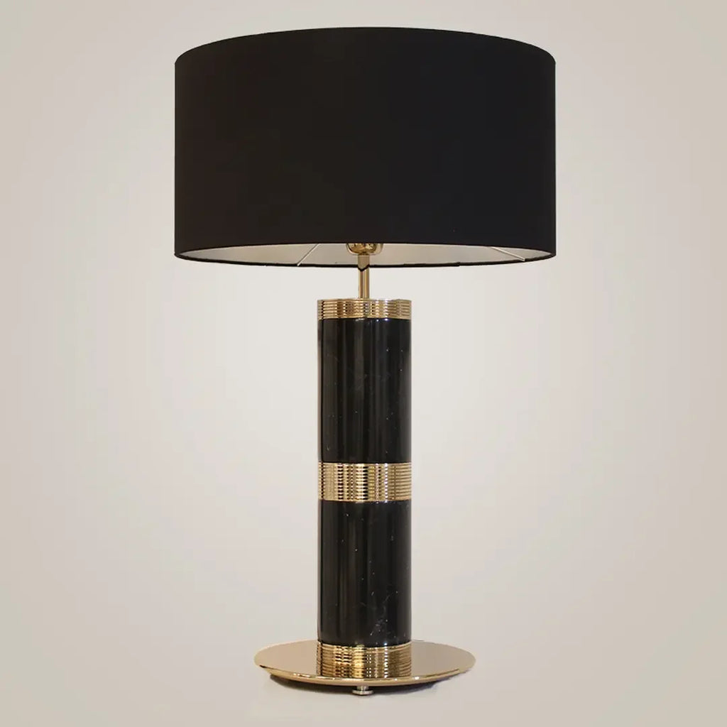 MARBLE & BRASS TABLE LAMP | CLSPSB957B
