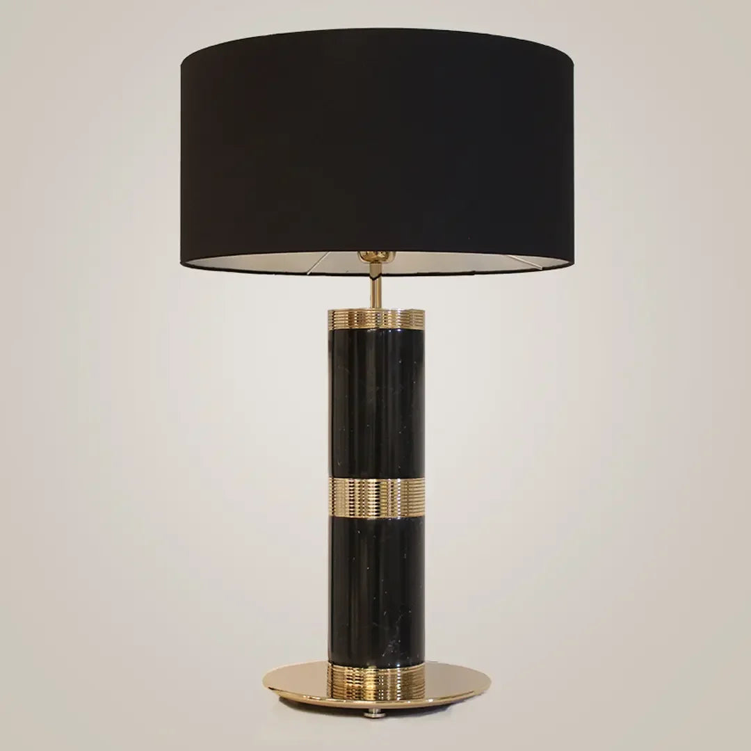 MARBLE & BRASS TABLE LAMP | CLSPSB957B