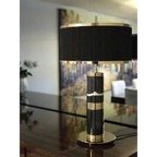 MARBLE & BRASS TABLE LAMP | CLSPSB957B