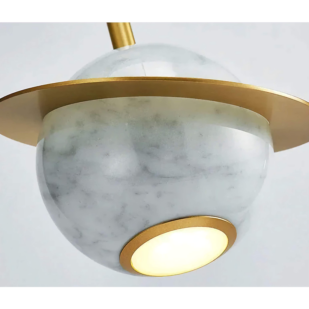 MARBLE COPPER CORD PENDANT LIGHTS | DESIGN CL841002