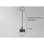 MARBLE COPPER CORD PENDANT LIGHTS | DESIGN CL841002