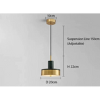 MARBLE COPPER CORD PENDANT LIGHTS | DESIGN CL841002