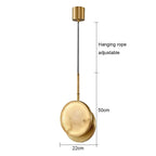 MARBLE & COPPER PENDANT LAMP | CLH8522