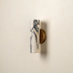 MARBLE CYLINDER WALL SCONCE | CLJR025D