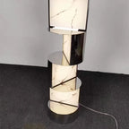 MARBLE EFFECT LED FLOOR LAMP | CL858850M