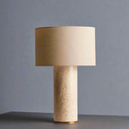 MARBLE AND FABRIC TABLE LAMP | DESIGN CLGB02587