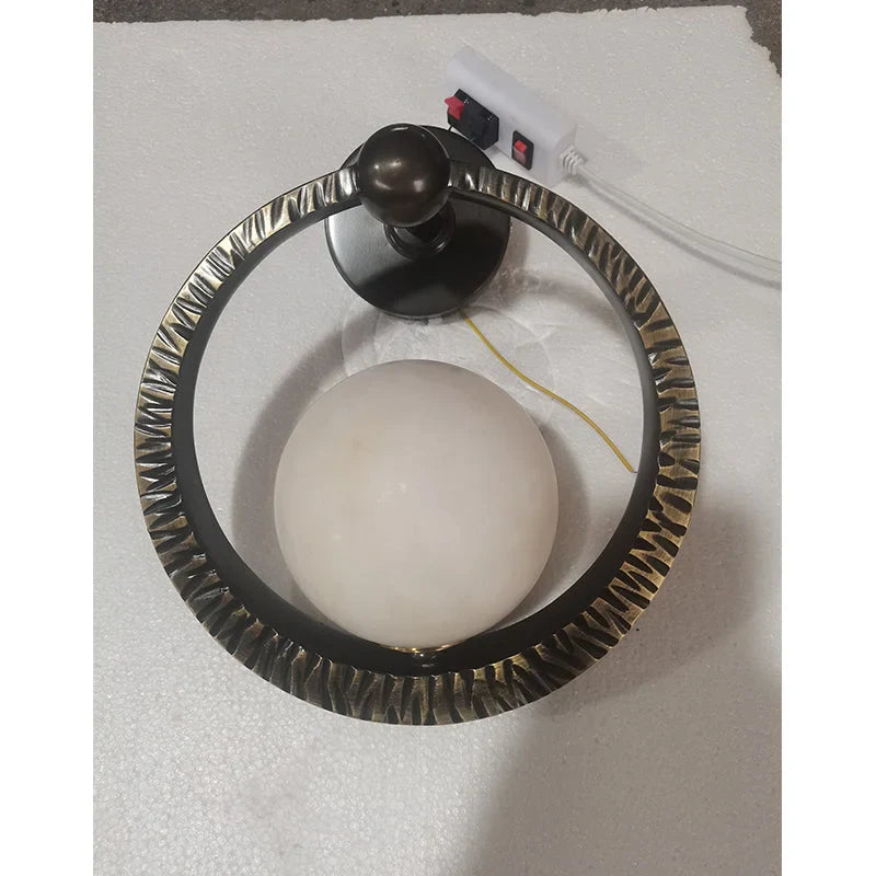 MARBLE GLOBE BEDSIDE LIGHT | CLAFGSC099