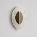 MARBLE LEAF SCONCE | CLMARBCF05
