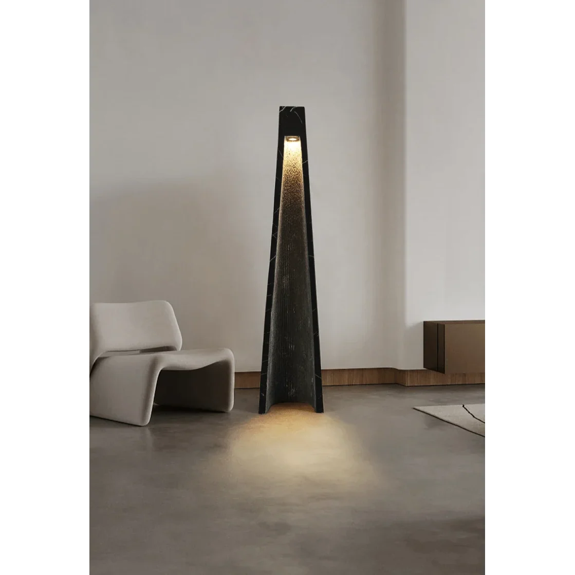 MARBLE LED FLOOR LAMP | MAESTA
