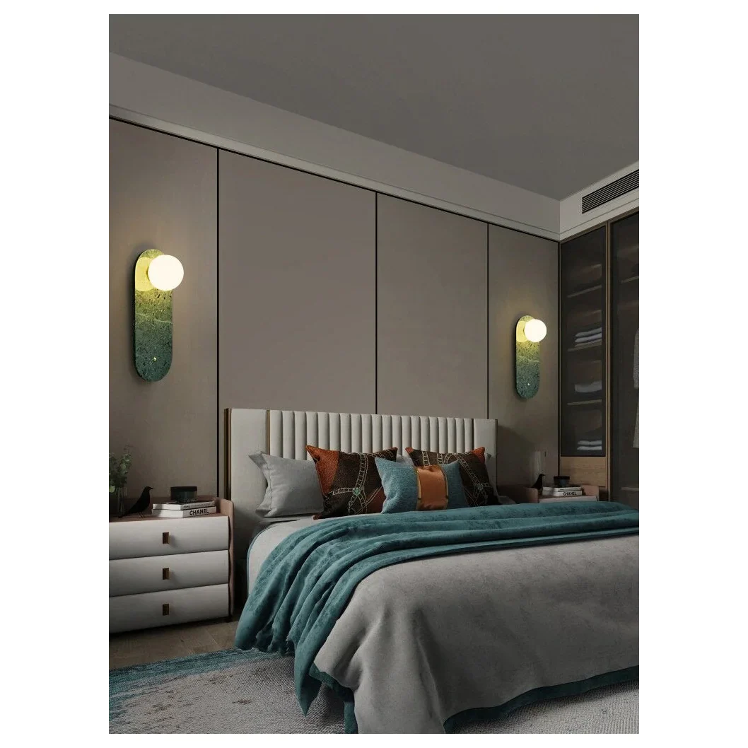 MARBLE WALL LIGHT LUXURY INTERIOR HOME DECOR