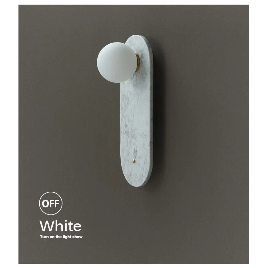 MARBLE WALL LIGHT LUXURY INTERIOR HOME DECOR