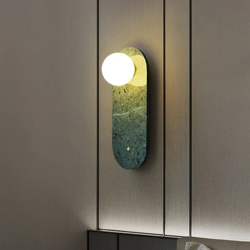 MARBLE WALL LIGHT LUXURY INTERIOR HOME DECOR