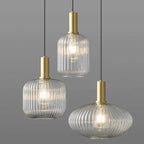 MARIA TRANSPARENT GLASS PENDANT LIGHTS