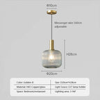 MARIA TRANSPARENT GLASS PENDANT LIGHTS