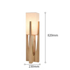 MID-CENTURY JAPANESE RUSTIC FLOOR LAMP | DESIGN CL4255