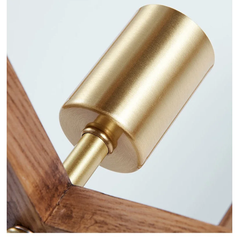 MID-CENTURY JAPANESE RUSTIC TABLE LAMP