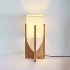 MID-CENTURY JAPANESE RUSTIC TABLE LAMP