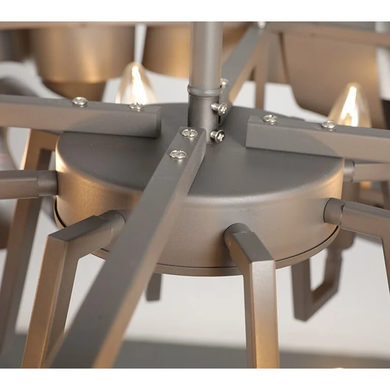 MID CENTURY MODERN CEILING LIGHT METAL RIBBON | CL377852