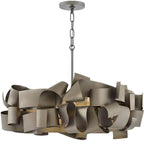 MID CENTURY MODERN CEILING LIGHT METAL RIBBON | CL377852
