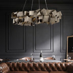 MID CENTURY MODERN CEILING LIGHT METAL RIBBON | CL377852