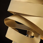 MID CENTURY MODERN CEILING LIGHT METAL RIBBON | CL377852