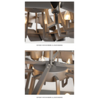 MID CENTURY MODERN CEILING LIGHT METAL RIBBON | CL377852G