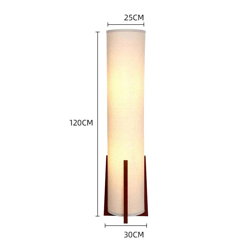 MID-CENTURY SOLID WOOD FLOOR LAMP | CL420025