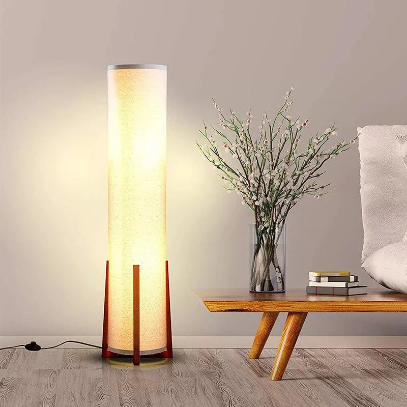 MID-CENTURY SOLID WOOD TABLE LAMP | CL420026T