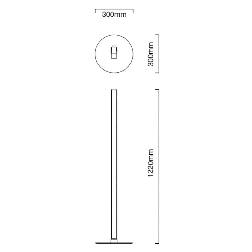 MINIMALIST ALABASTER & BRONZE FLOOR LAMP | CLHSA025