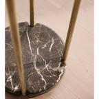 MINIMALIST MARBLE & BRASS FLOOR LAMP | CLKPS0294