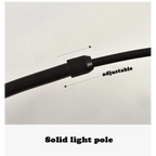 MINIMALIST METAL BLACK ARC FLOOR LAMP