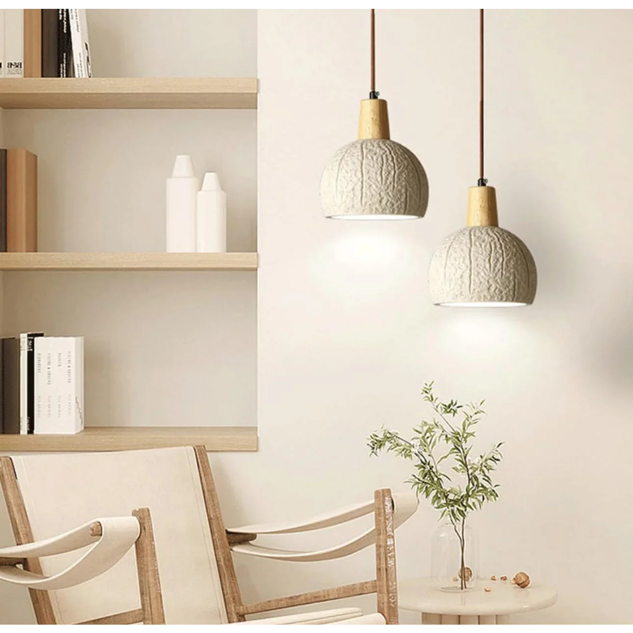MINIMALIST NATURAL PENDANT LAMPS | DESIGN FGT74101