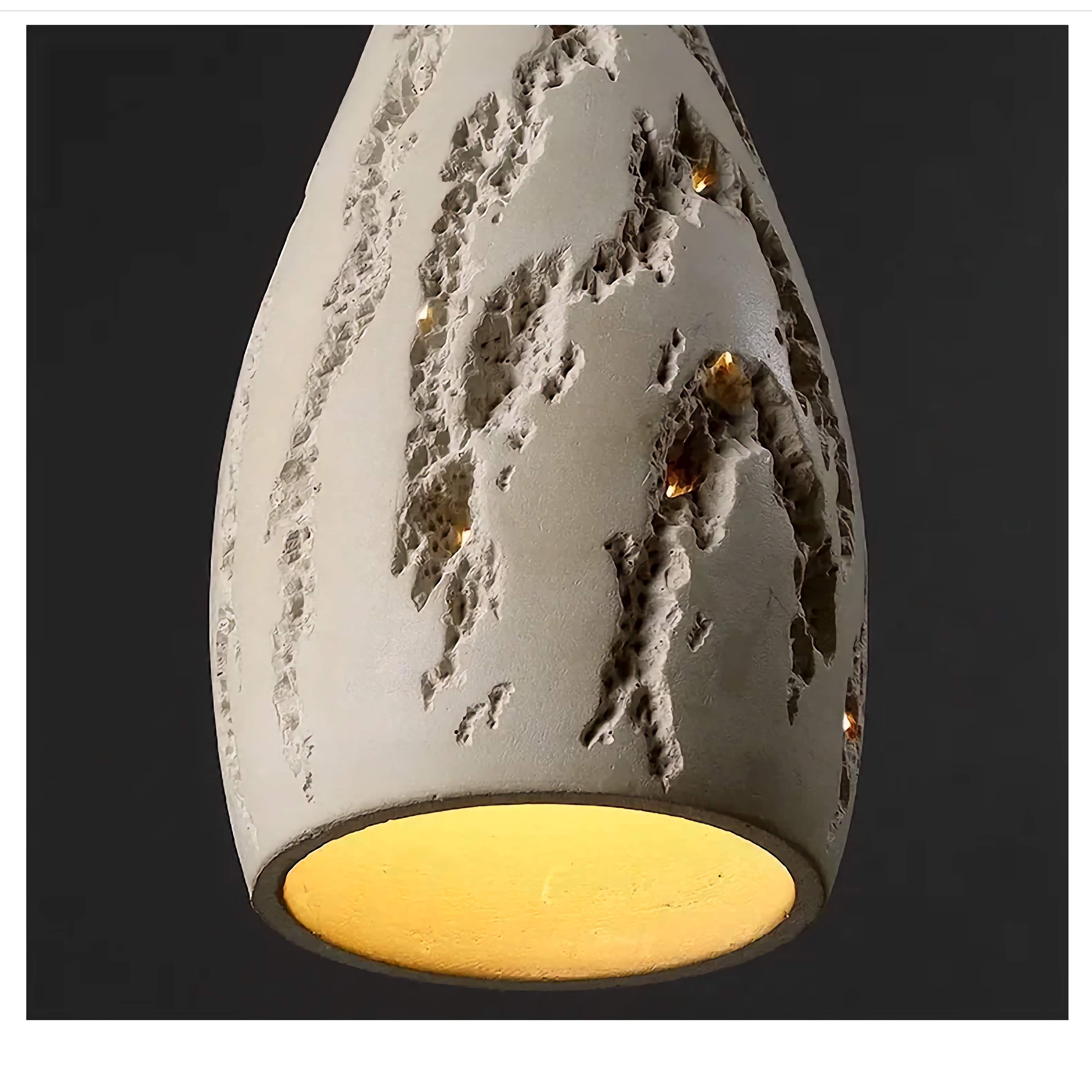 MINIMALIST NATURAL ROUND PENDANT LAMPS