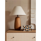 MINIMALIST SOLID WOOD TABLE LAMP |CLO9603
