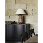 MINIMALIST SOLID WOOD TABLE LAMP |CLO9603
