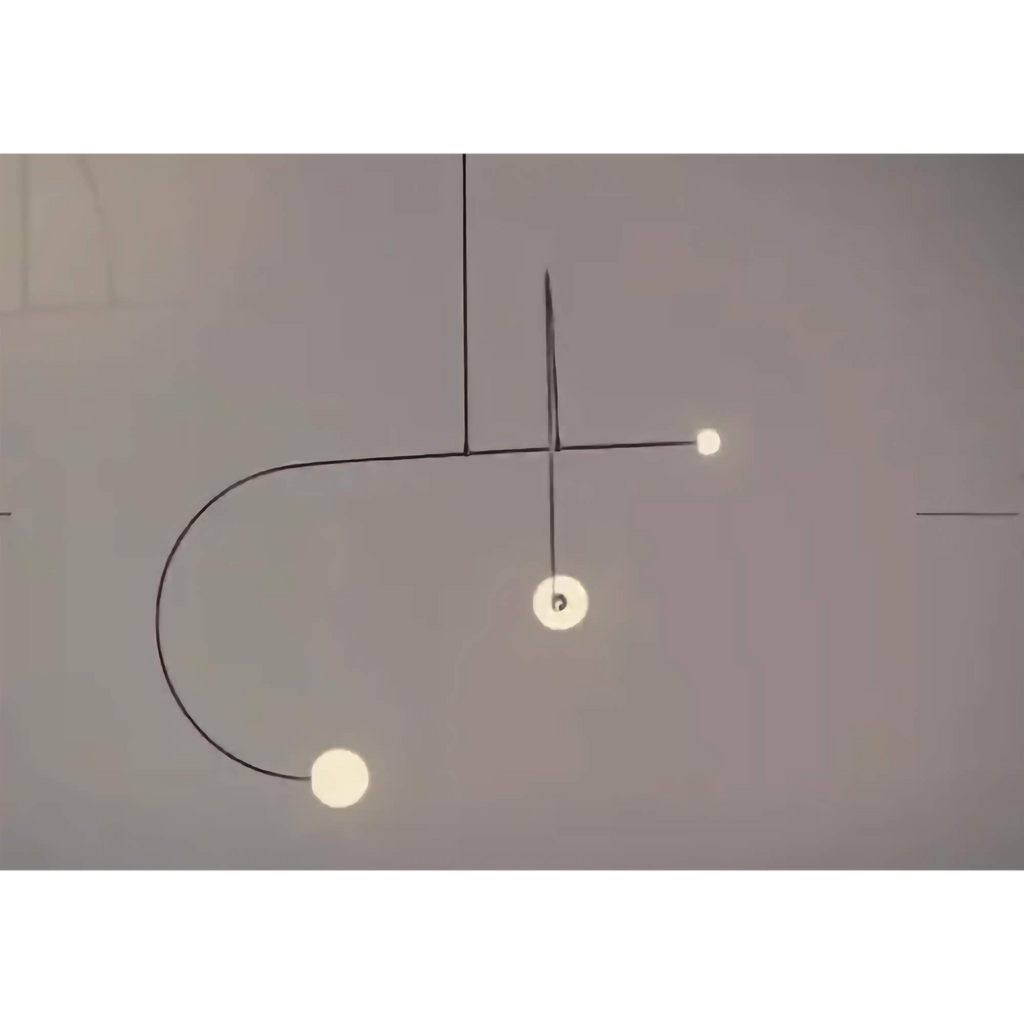 MOBILE MINIMALIST KITCHEN ISLAND LIGHTING