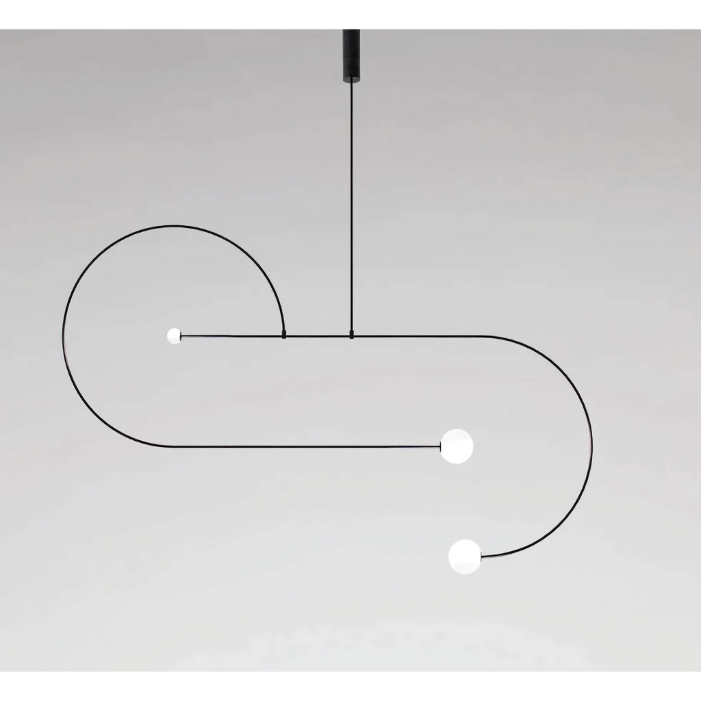 MOBILE MINIMALIST KITCHEN ISLAND LIGHTING