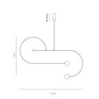 MOBILE MINIMALIST KITCHEN ISLAND LIGHTING