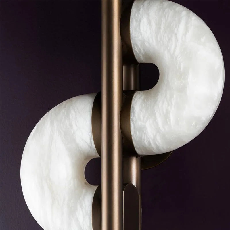 MODERN ALABASTER WALL SCONCE | CLVVRT025