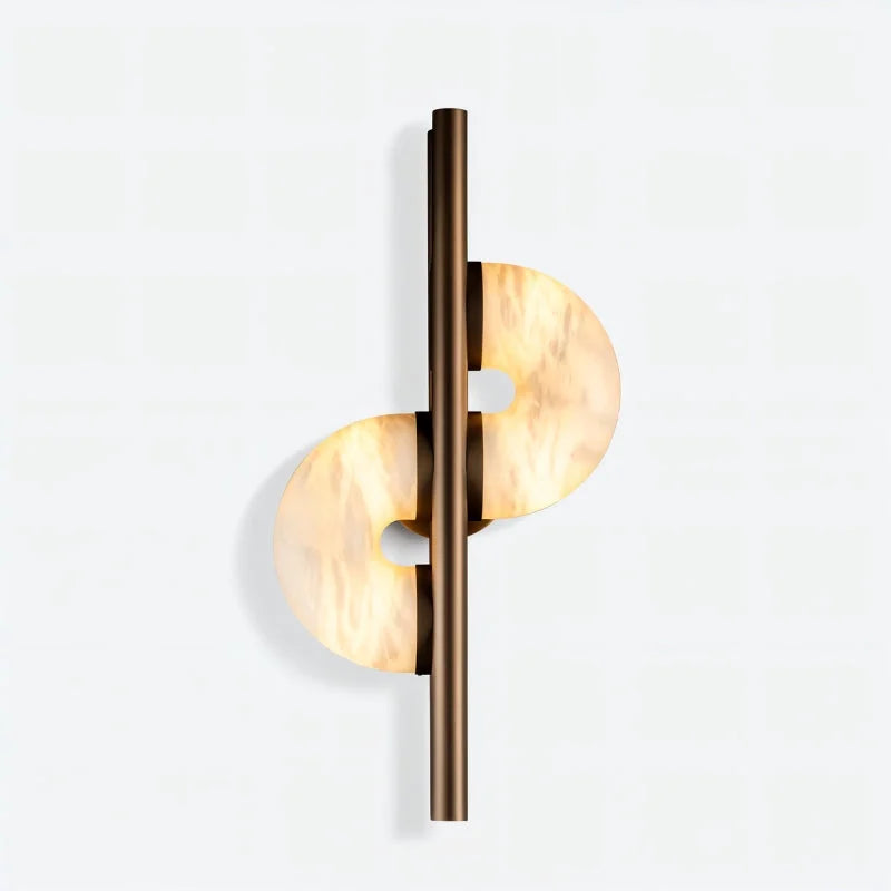 MODERN ALABASTER WALL SCONCE | CLVVRT025