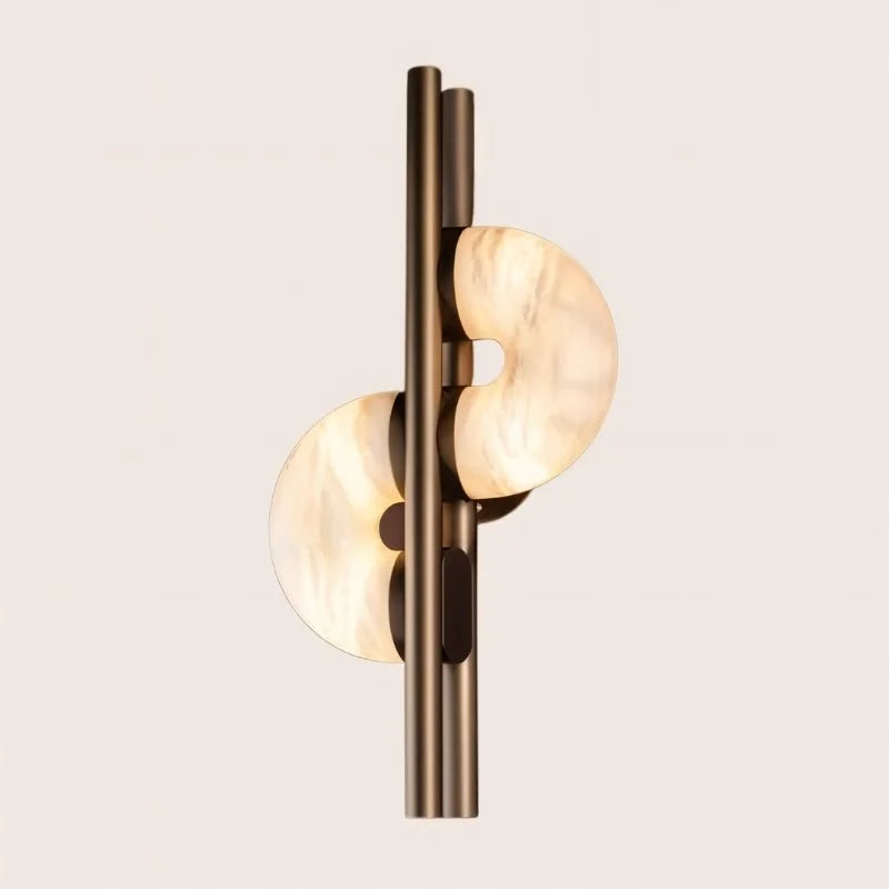 MODERN ALABASTER WALL SCONCE | CLVVRT025