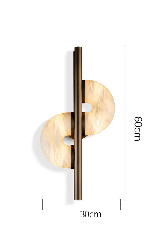 MODERN ALABASTER WALL SCONCE | CLVVRT025
