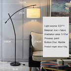 MODERN ARC METAL BASE FLOOR LAMP | CL0036520