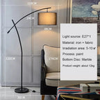 MODERN ARC METAL BASE FLOOR LAMP | CL0036520