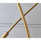 MODERN ARC METAL BASE FLOOR LAMP | CL0036520