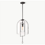 MODERN BLACK GLASS PENDANT LIGHT | DESIGN CLVV2501