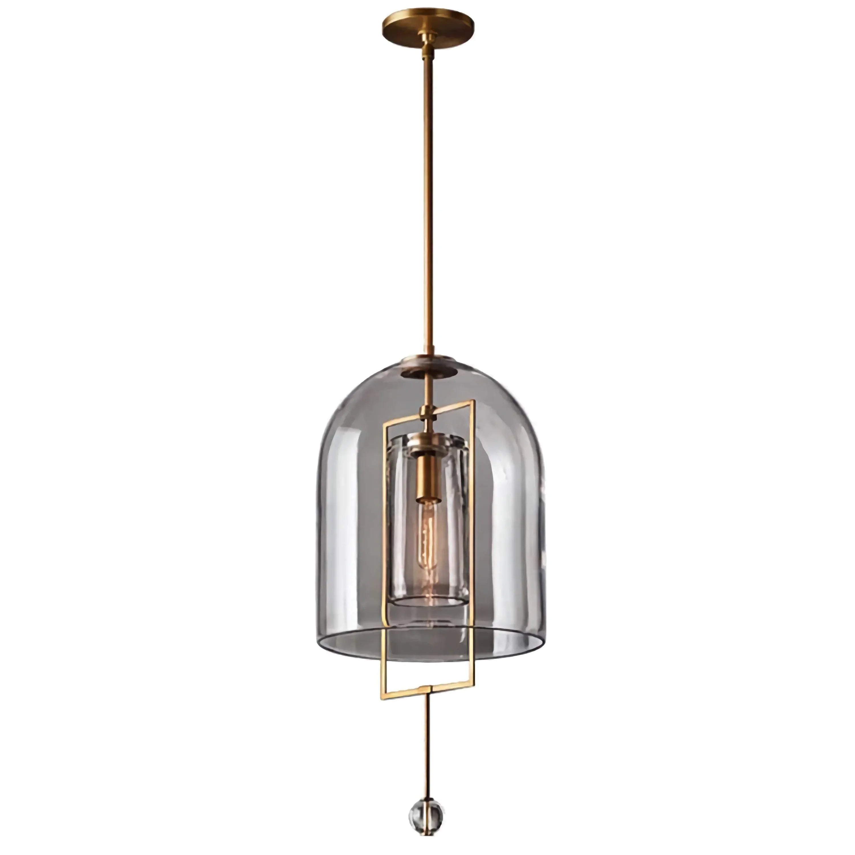 MODERN BLACK GLASS PENDANT LIGHT | DESIGN CLVV2501