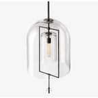 MODERN BLACK GLASS PENDANT LIGHT | DESIGN CLVV2501
