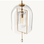 MODERN BLACK GLASS PENDANT LIGHT | DESIGN CLVV2501