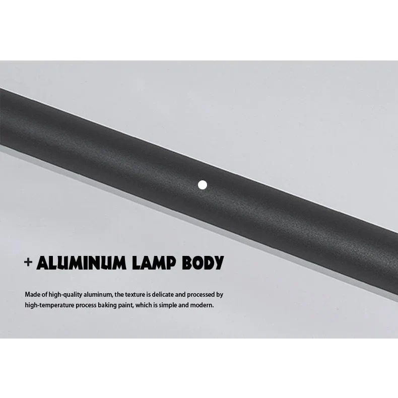 MODERN BLACK LED TRACK LIGHTING